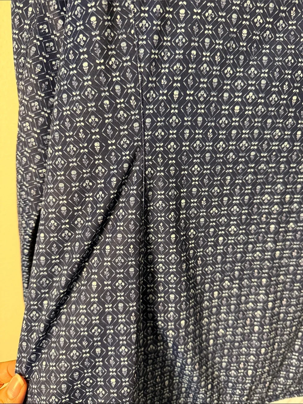 Peter Millar Women's Quarter Zip Blue Pattern Top 124th US Open Pinehurst Size S - Picture 7 of 9
